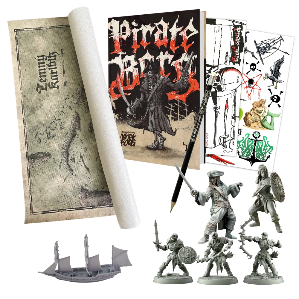 Mytago Pirate Borg - Hra na hrdiny: Sběratelský komplet