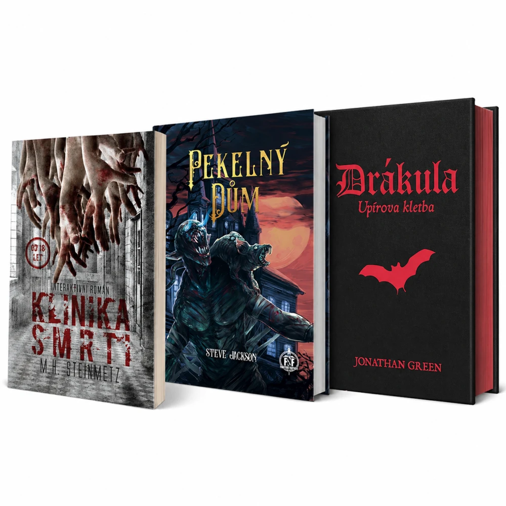 Mytago Hororové gamebooky: Temná sada 3 knih