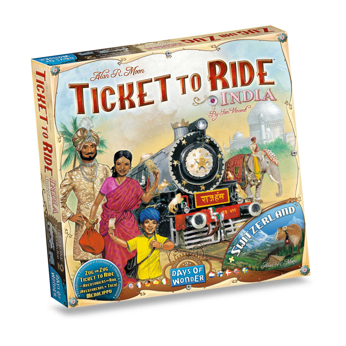 Days of Wonder Ticket to Ride: India (Switzerland)