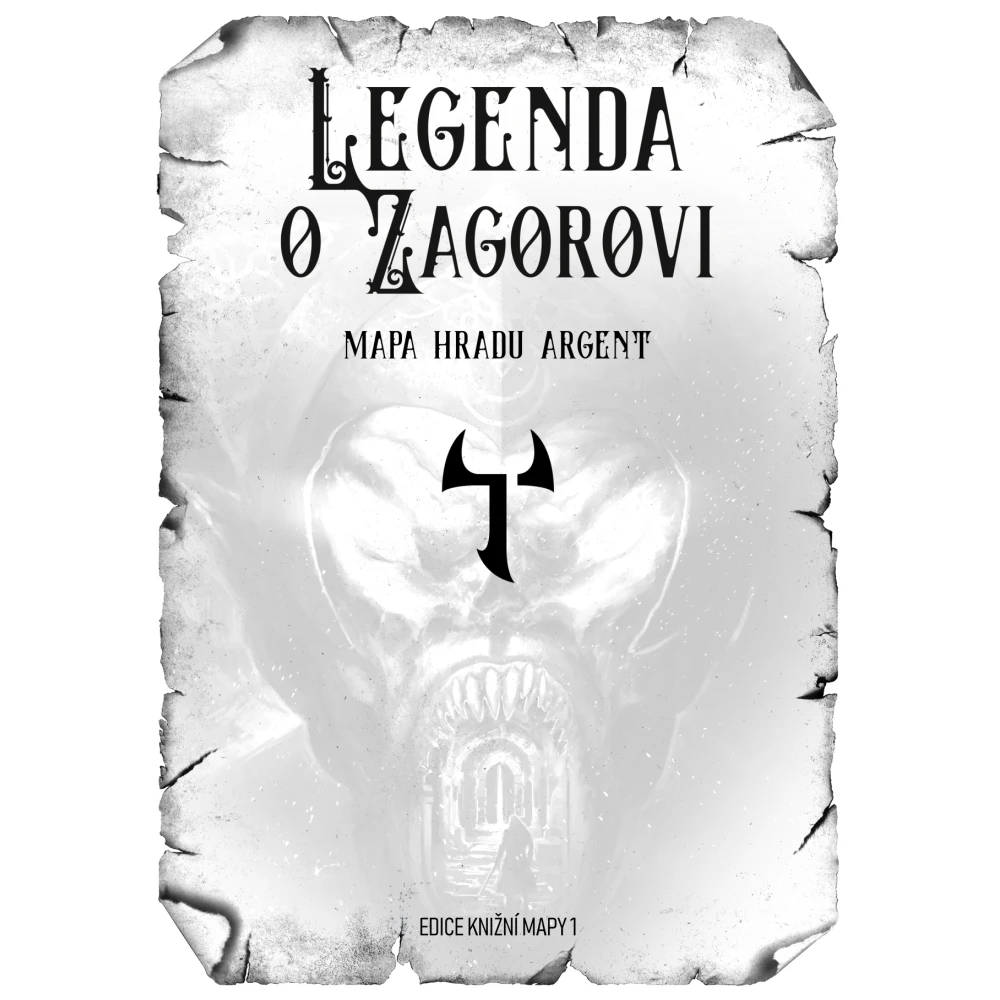Mytago Legenda o Zagorovi - Mapa hradu Argent