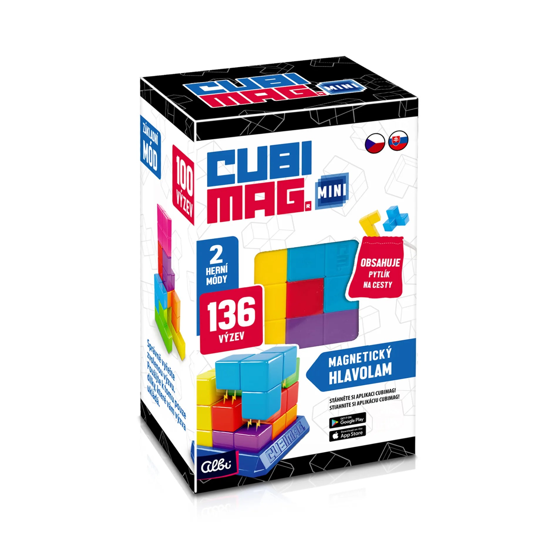 Albi Cubimag Mini - Magnetické hlavolamy