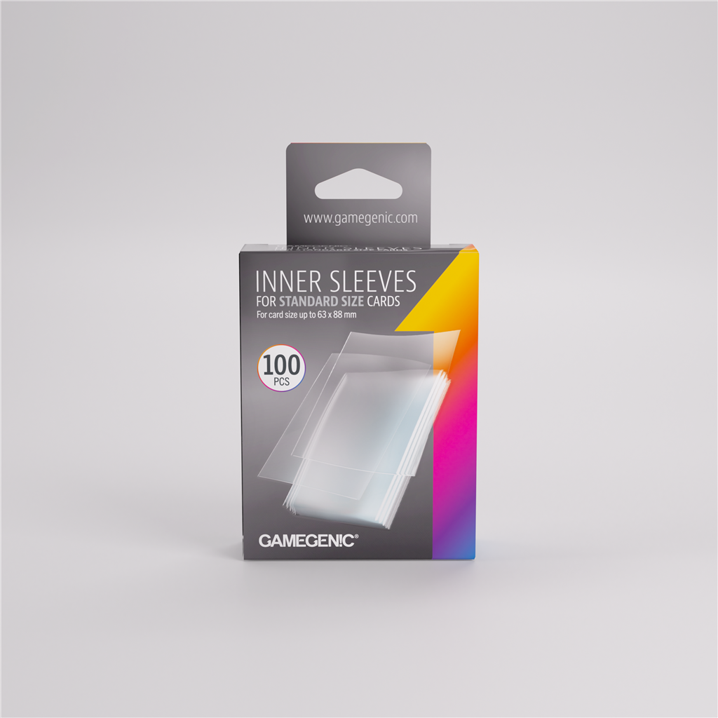 Gamegenic Inner Sleeves (100 ks) - Obaly na karty