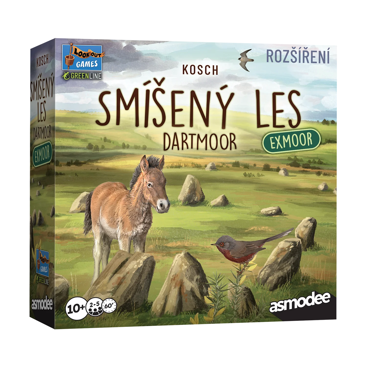 Asmodee Czech Republic Smíšený les: Dartmoor - Exmoor
