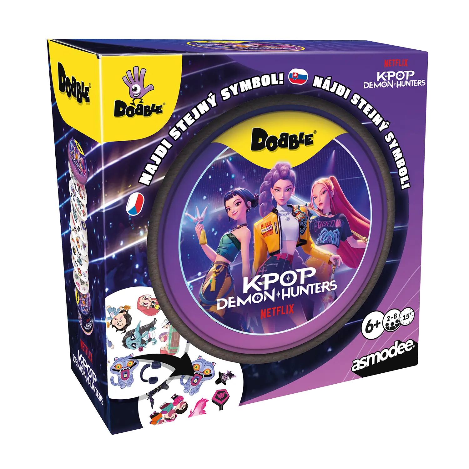 Asmodee Czech Republic Dobble K-Pop Demon Hunters