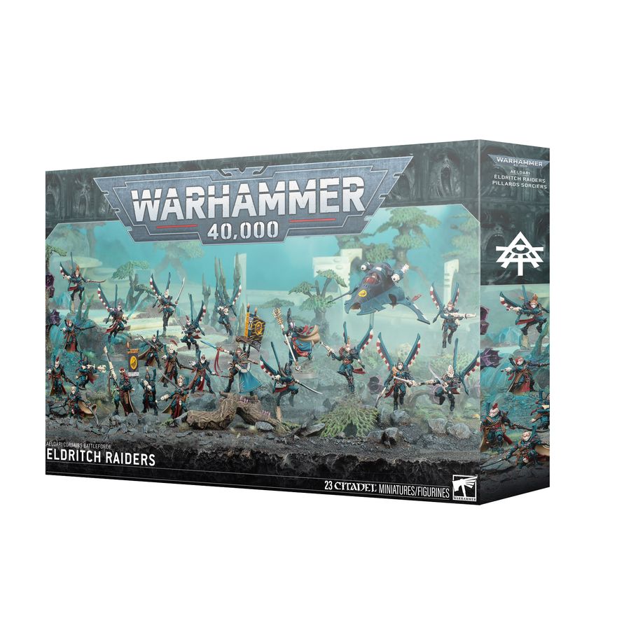 Games Workshop Poškozené - Warhammer 40000: Aeldari Corsairs Battleforce: Eldritch Raiders