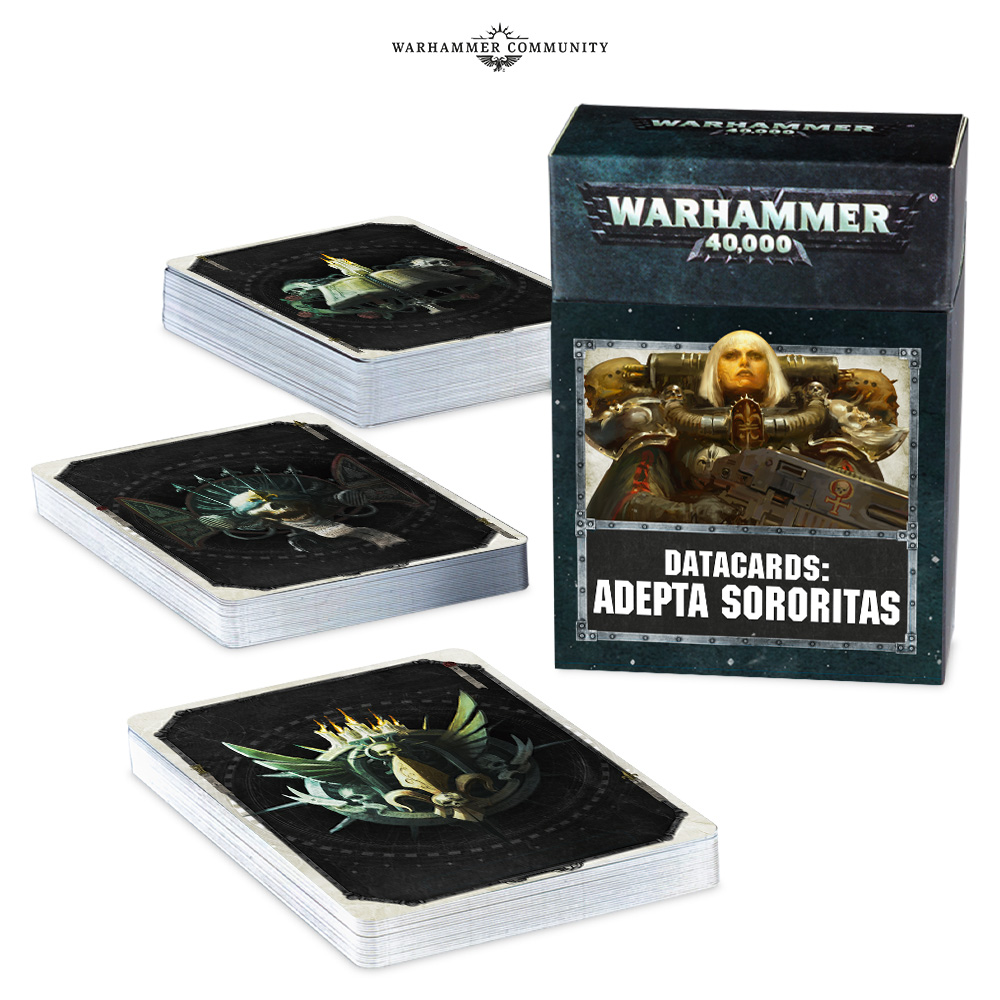 Levně Games Workshop Datacards: Adepta Sororitas