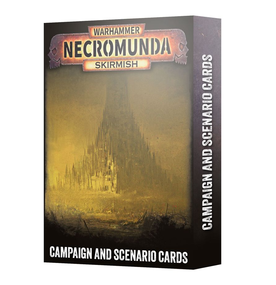 Games Workshop Necromunda Skirmish Campaign and Scenario Cards
