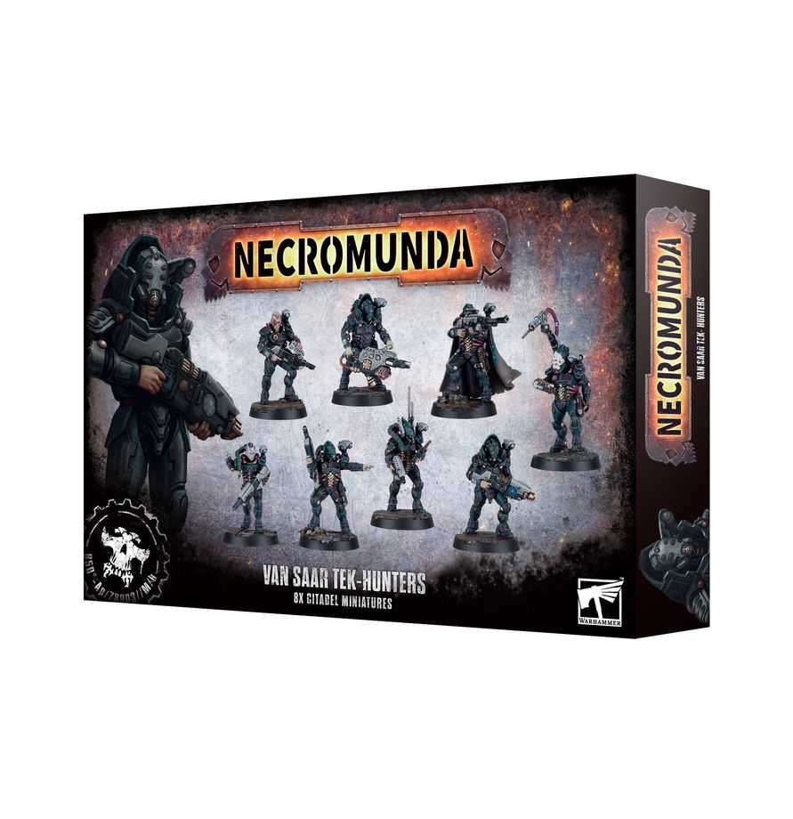 Games Workshop Warhammer Necromunda: Van Saar Tek-hunters Underhive Crew