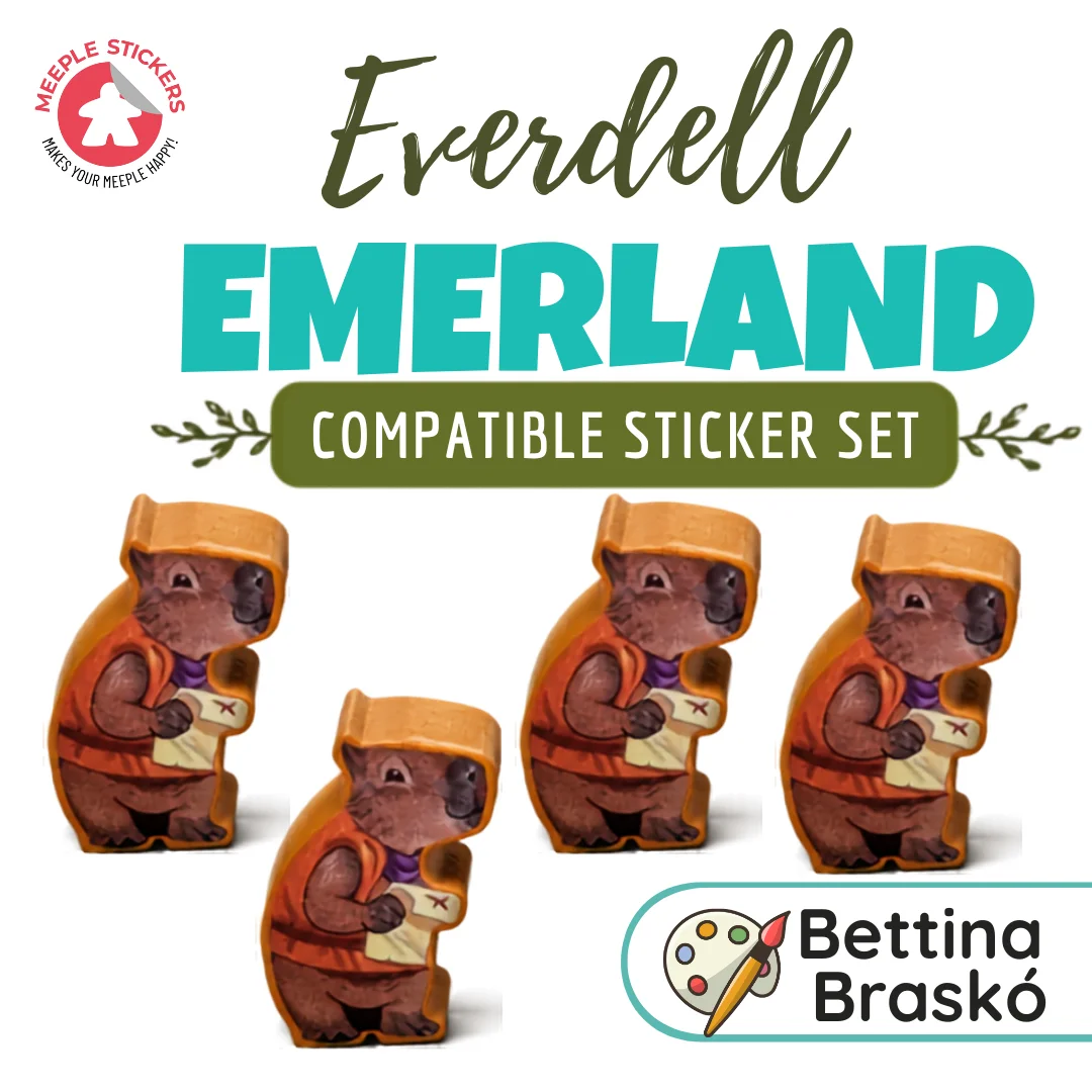MeepleStickers Samolepky pro Everdell Emerland