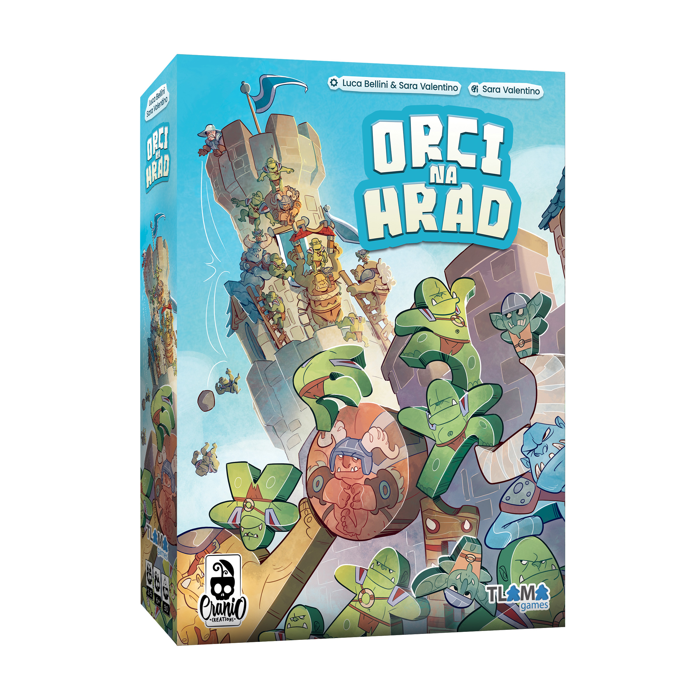 TLAMA games Orci na hrad