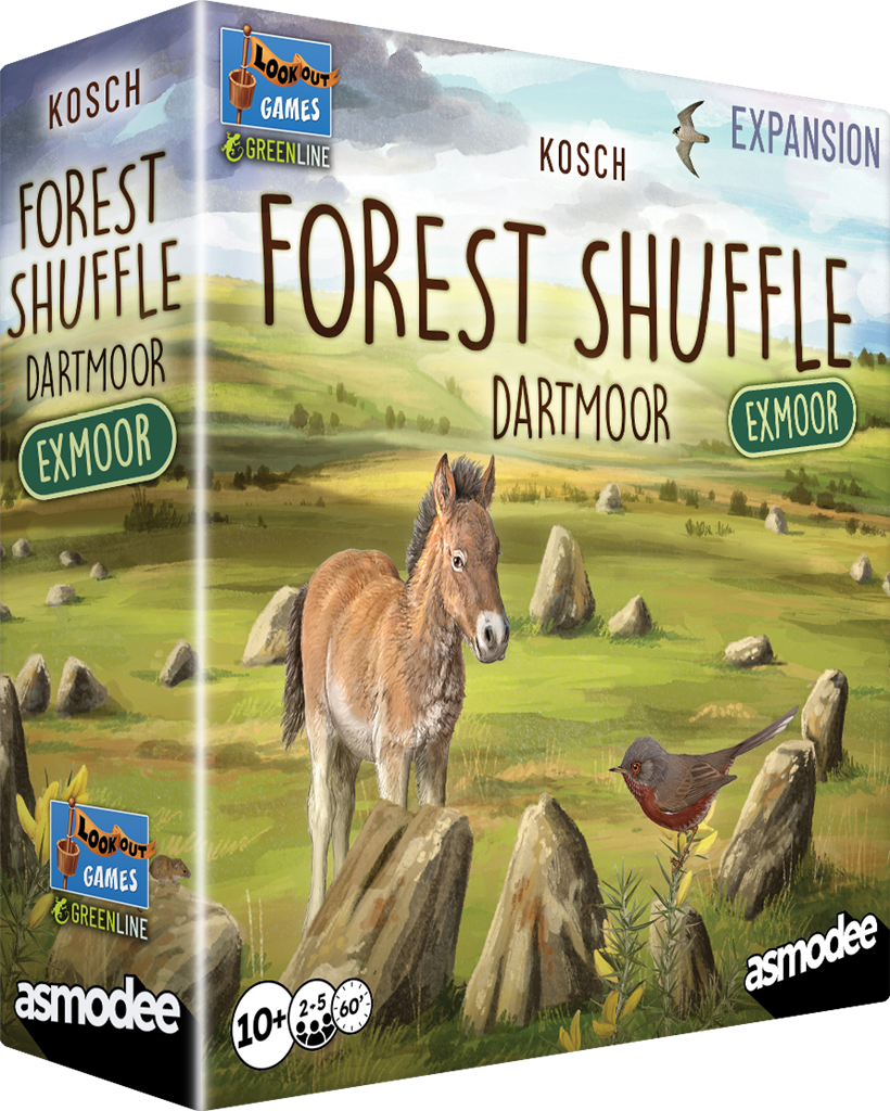 Lookout Games Forest Shuffle: Dartmoor – Exmoor