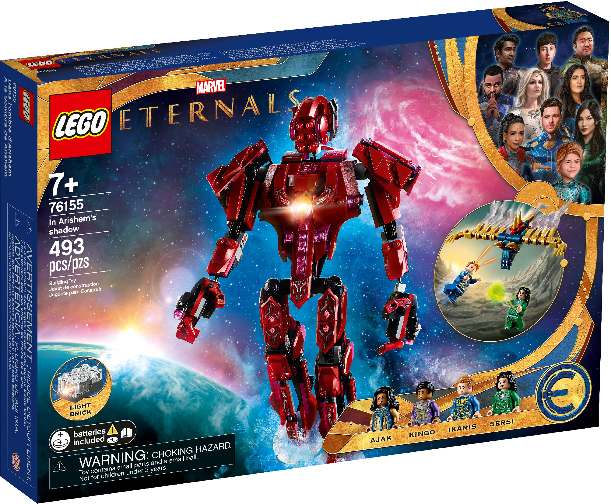 LEGO Poškozené - LEGO® Marvel Eternals Ve stínu Arishema 76155