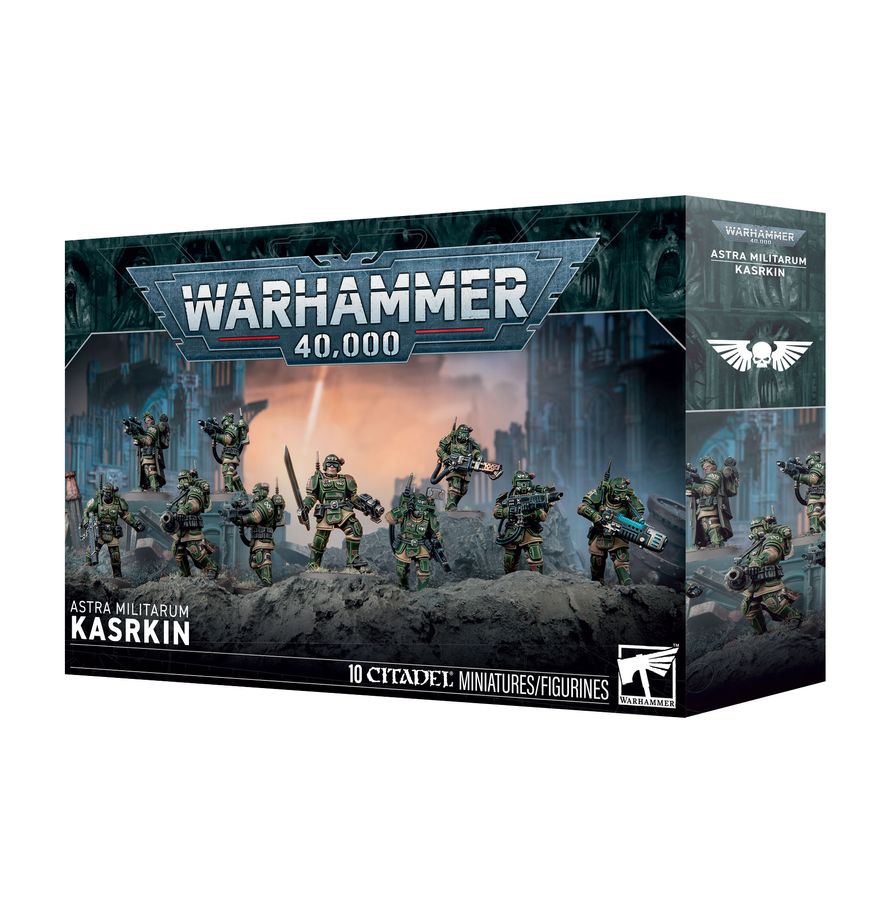 Games Workshop Poškozené - Warhammer 40000: Astra Militarum Kasrkin