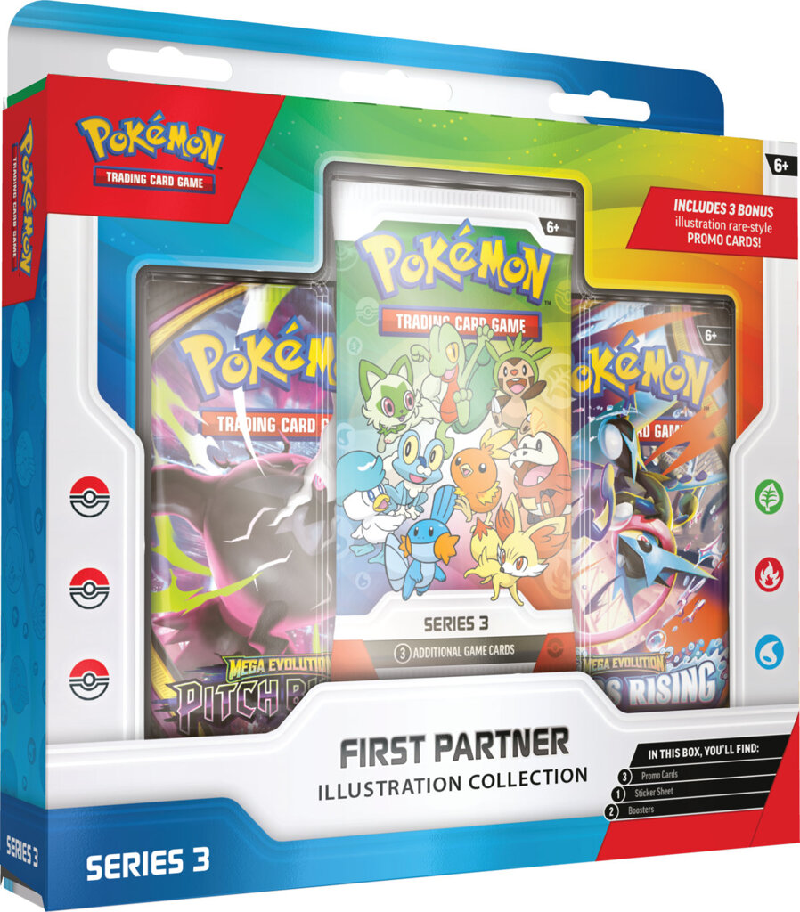 Nintendo Pokémon TCG: First Partner Illustration Collection - Series 3