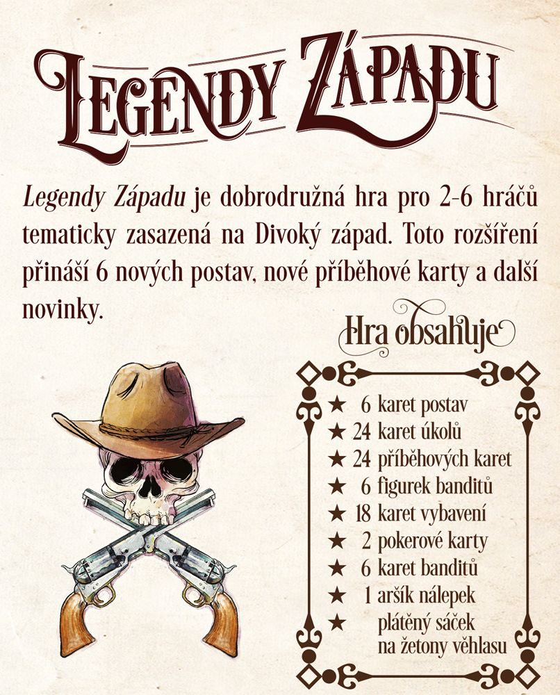 Mindok Legendy Západu: Hrst novinek Obrázek