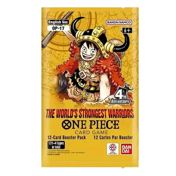 Bandai One Piece CG: The World's Strongest Warriors - Booster (OP17)