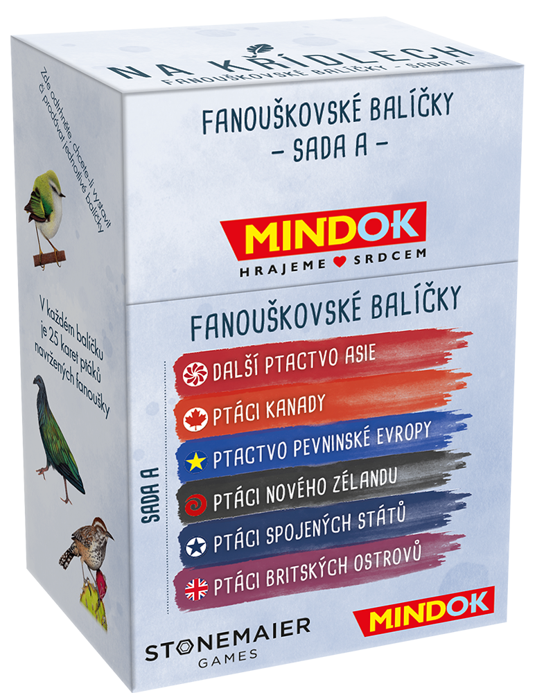 Mindok Na křídlech: Fanouškovské balíčky – sada A