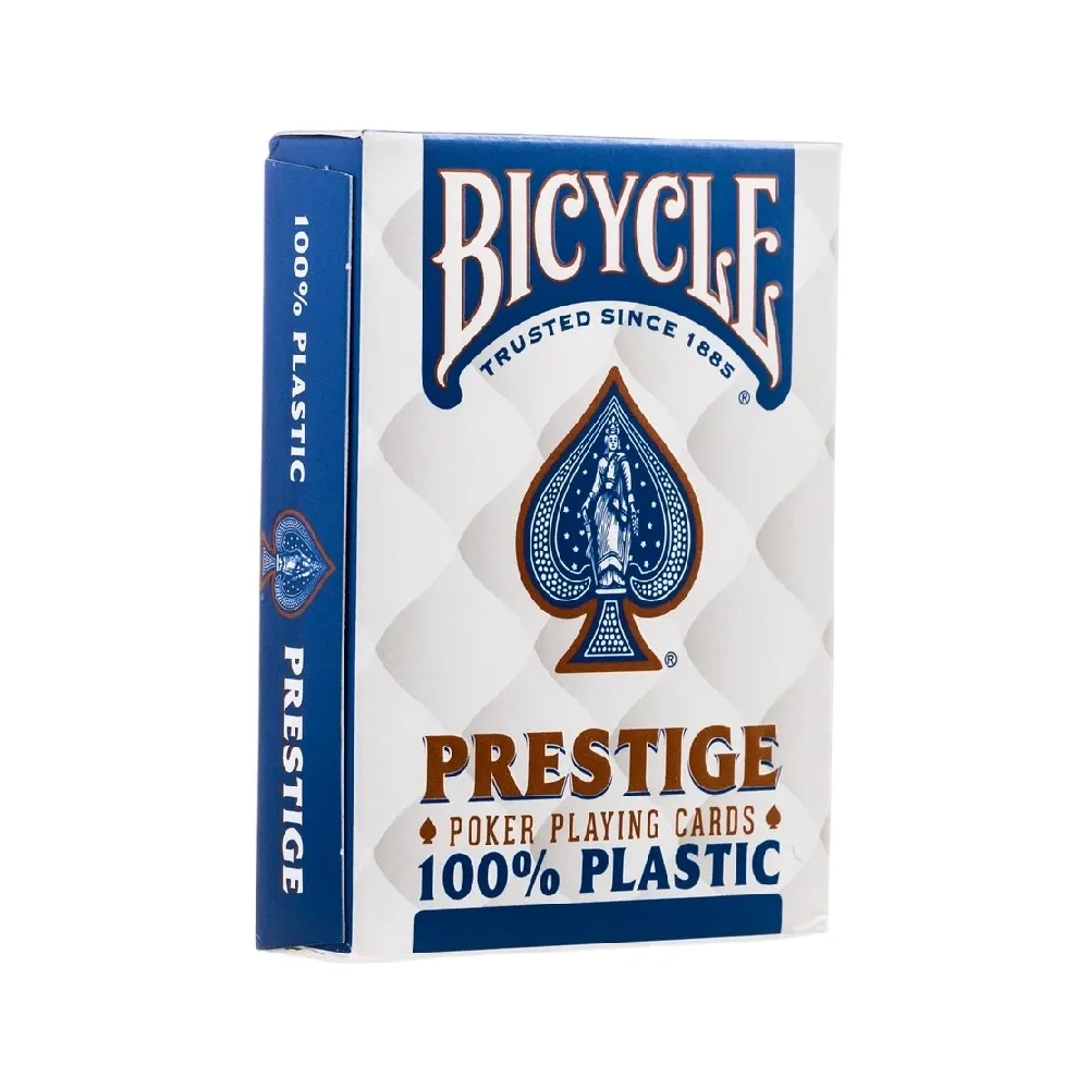 Bicycle Prestige Poker Playing Cards Barva: Modrá
