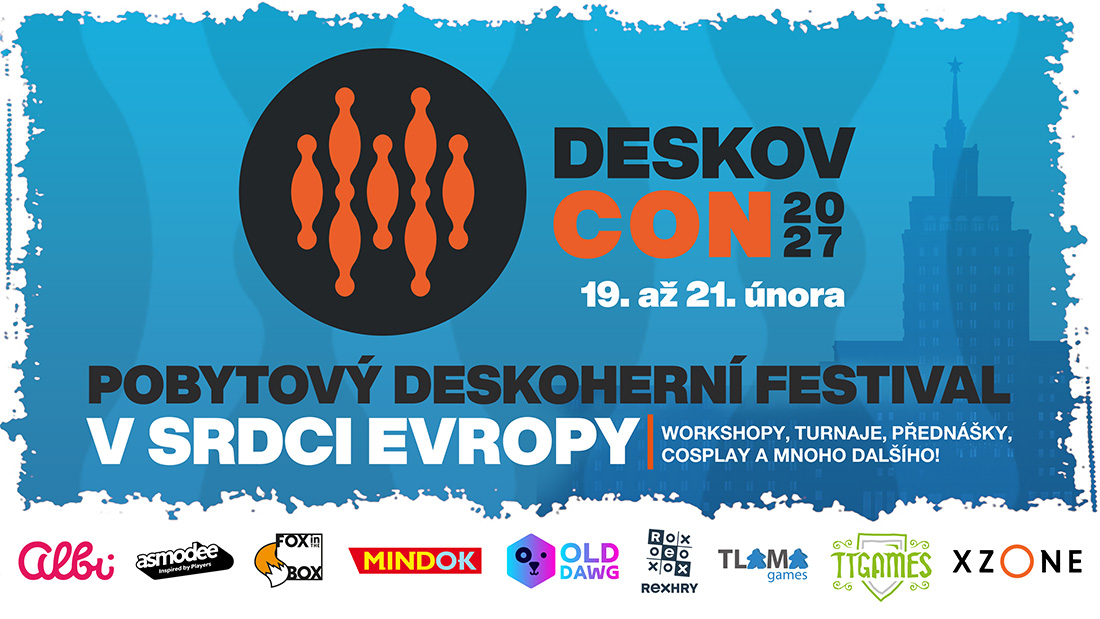 TLAMA games DeskovCON 2027 pouze vstup