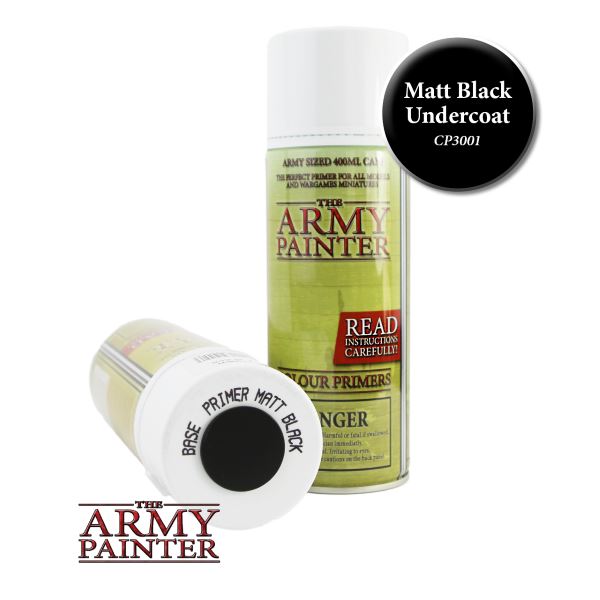 Levně Army Painter - Base Primer - Matt Black Spray 400ml