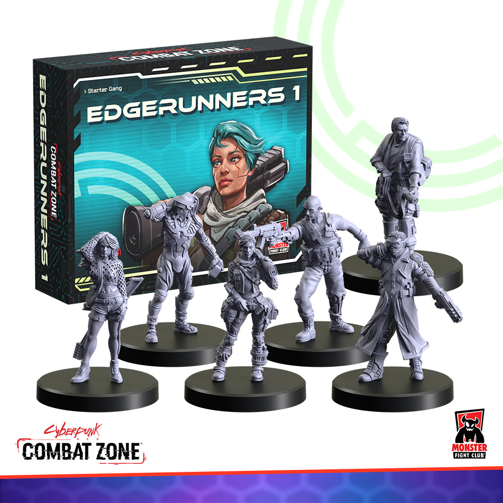 Monster Fight Club Cyberpunk Red: Combat Zone - Edgerunners Starter 1