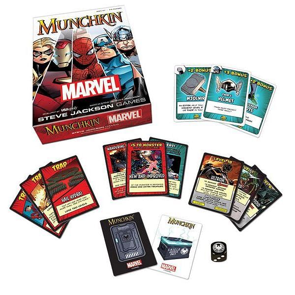 USAopoly Munchkin: Marvel Edition Obrázek