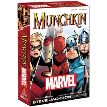 Levně USAopoly Munchkin: Marvel Edition