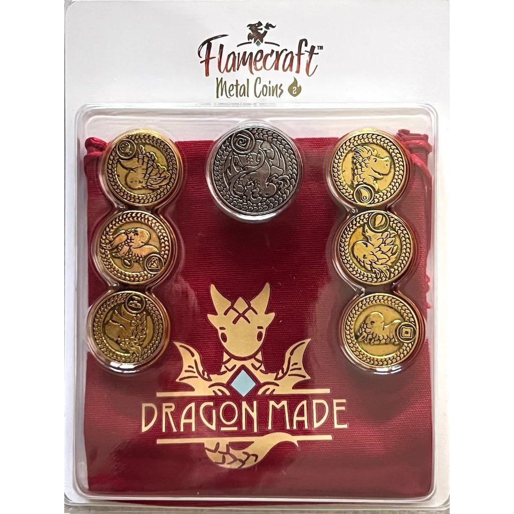 Cardboard Alchemy Draci v práci: Kovové mince druhé série
