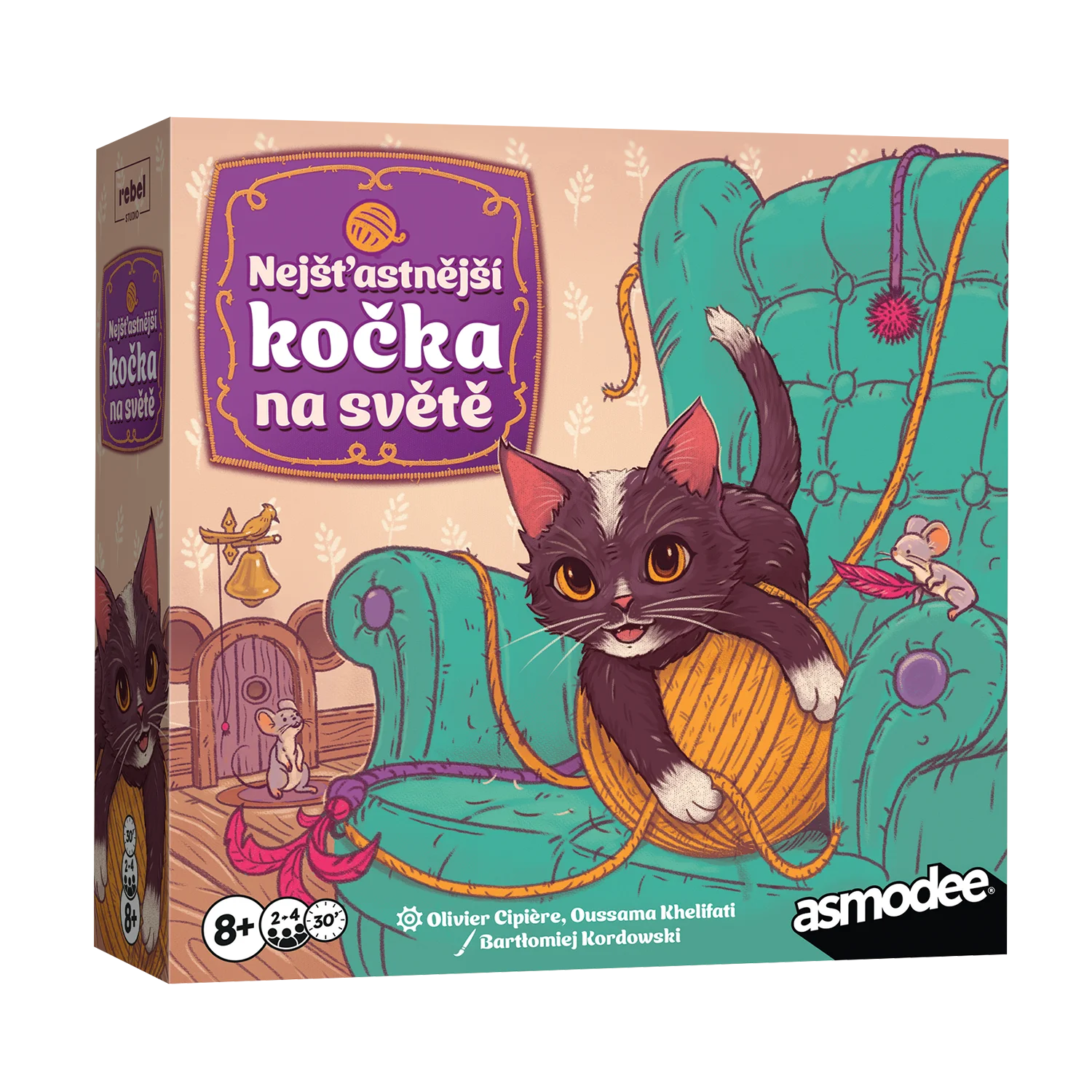 Asmodee Czech Republic Nejšťastnější kočka na světě