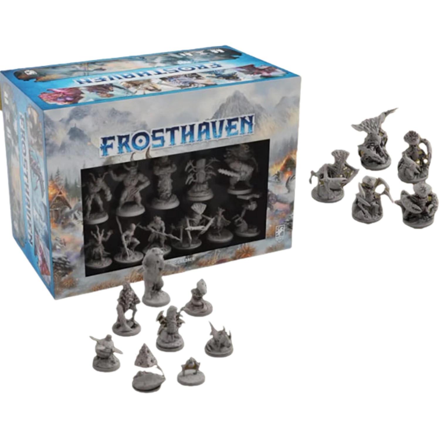 Cephalofair Games Miniatures of Gloomhaven: Frosthaven Set