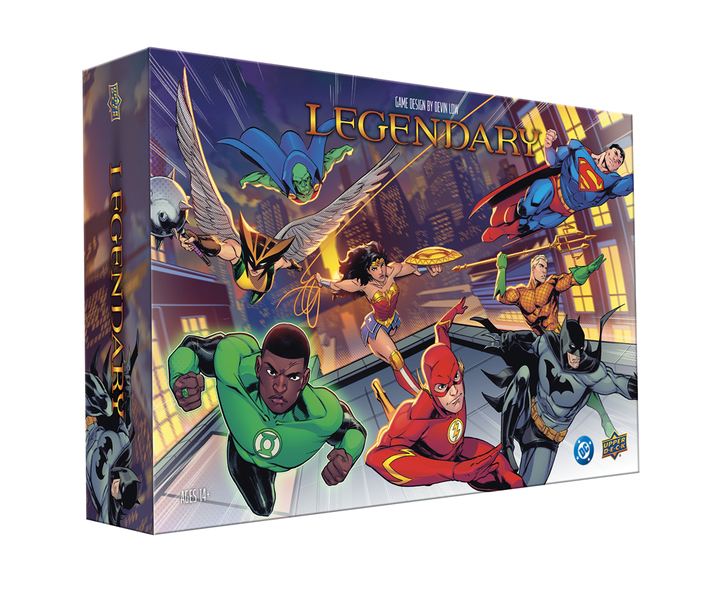 Upper Deck Legendary: A DC Deck Building Game