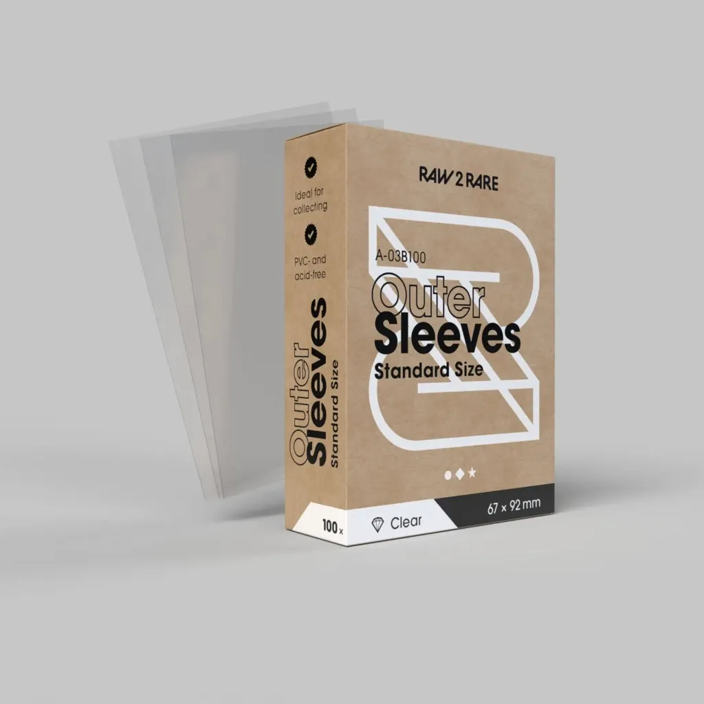 raw2rare OuterSleeves Standard (100 ks) - Obaly na karty