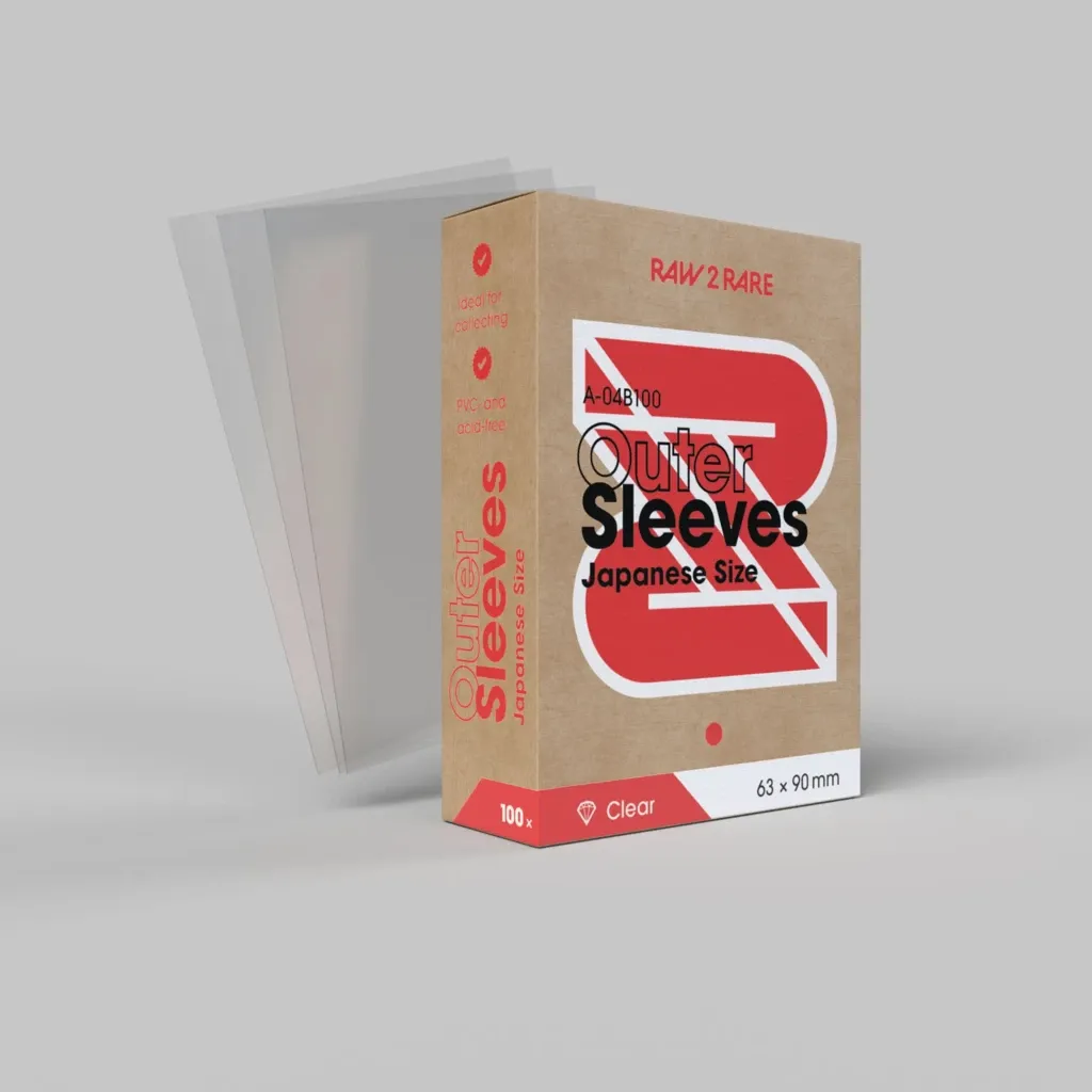 raw2rare OuterSleeves Japanese (100 ks) - Obaly na karty