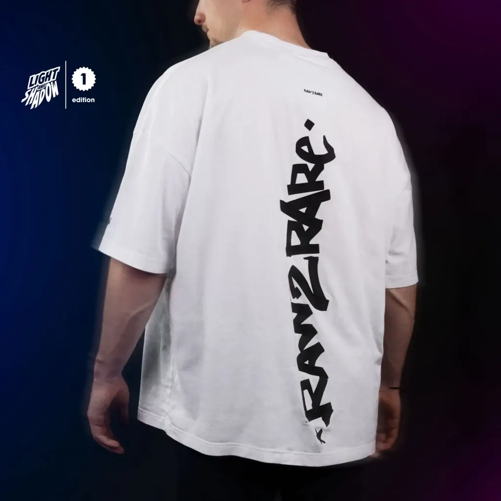 raw2rare Triko Tee Light unisex - bílé Velikost: XS