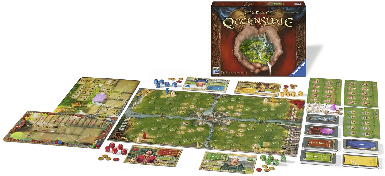 Ravensburger The Rise of Queensdale DE Obrázek