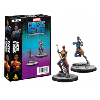 Atomic Mass Games Marvel Crisis Protocol: Shuri and Okoye Obrázek