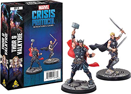 Atomic Mass Games Marvel Crisis Protocol: Thor and Valkyrie Obrázek