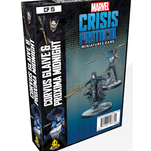 Atomic Mass Games Marvel Crisis Protocol: Corvus Glaive and Proxima Midnight