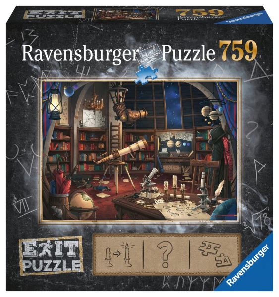 Levně Ravensburger EXiT Puzzle: Sternwarte (Hvězdárna)