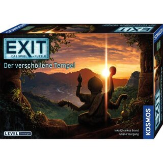 Levně KOSMOS EXIT - Das Spiel + Puzzle: Der verschollene Tempel (Ztracený chrám)