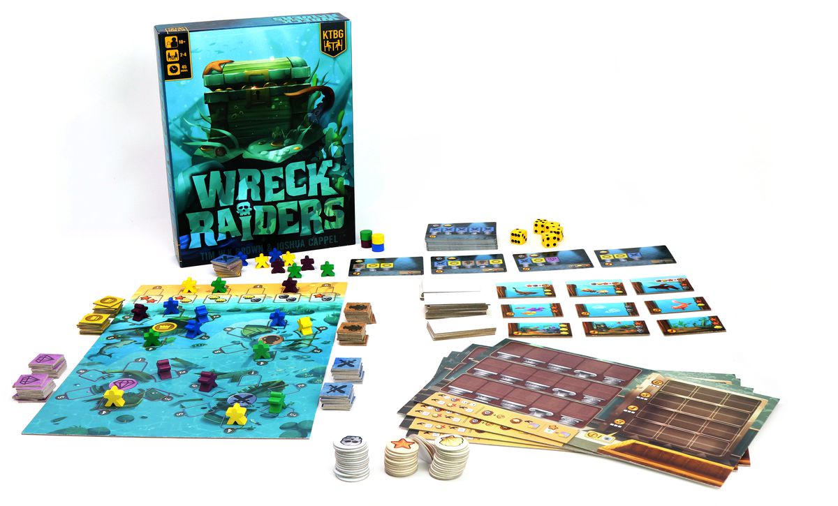Kids Table Board Gaming Wreck Raiders Obrázek