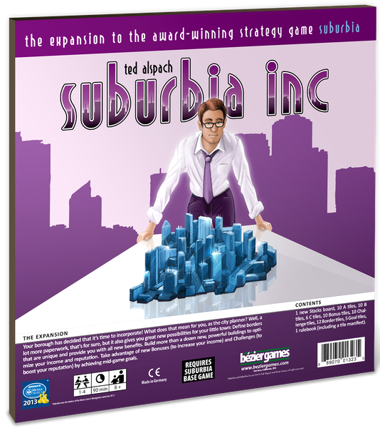 Bézier Games Suburbia Inc. Obrázek