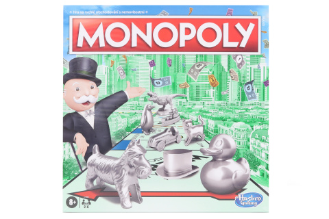 Levně Hasbro Gaming Monopoly Classic + 16 karet pokladna