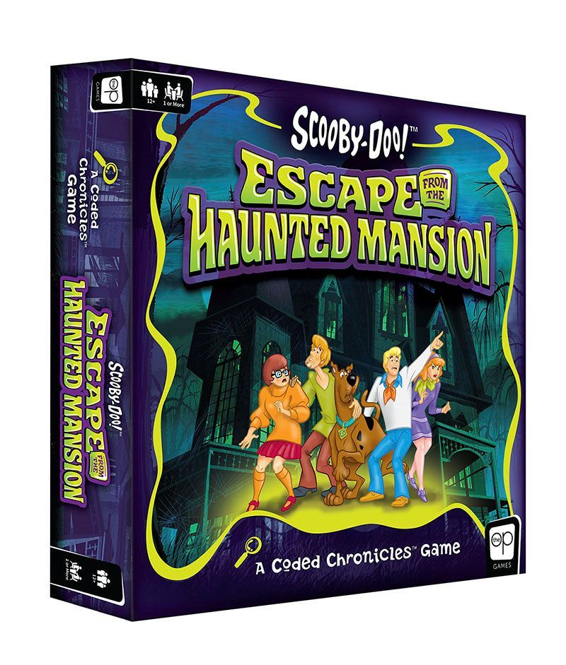 Levně USAopoly Scooby-Doo: Escape from the Haunted Mansion - A Coded Chronicles Game