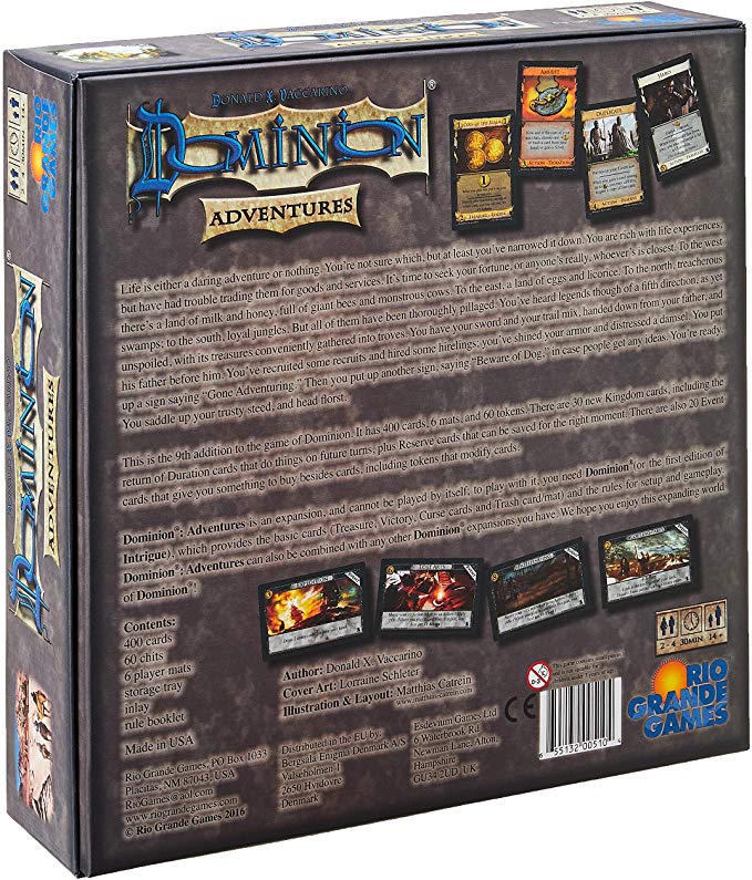 Rio Grande Games Dominion: Adventures - EN Obrázek
