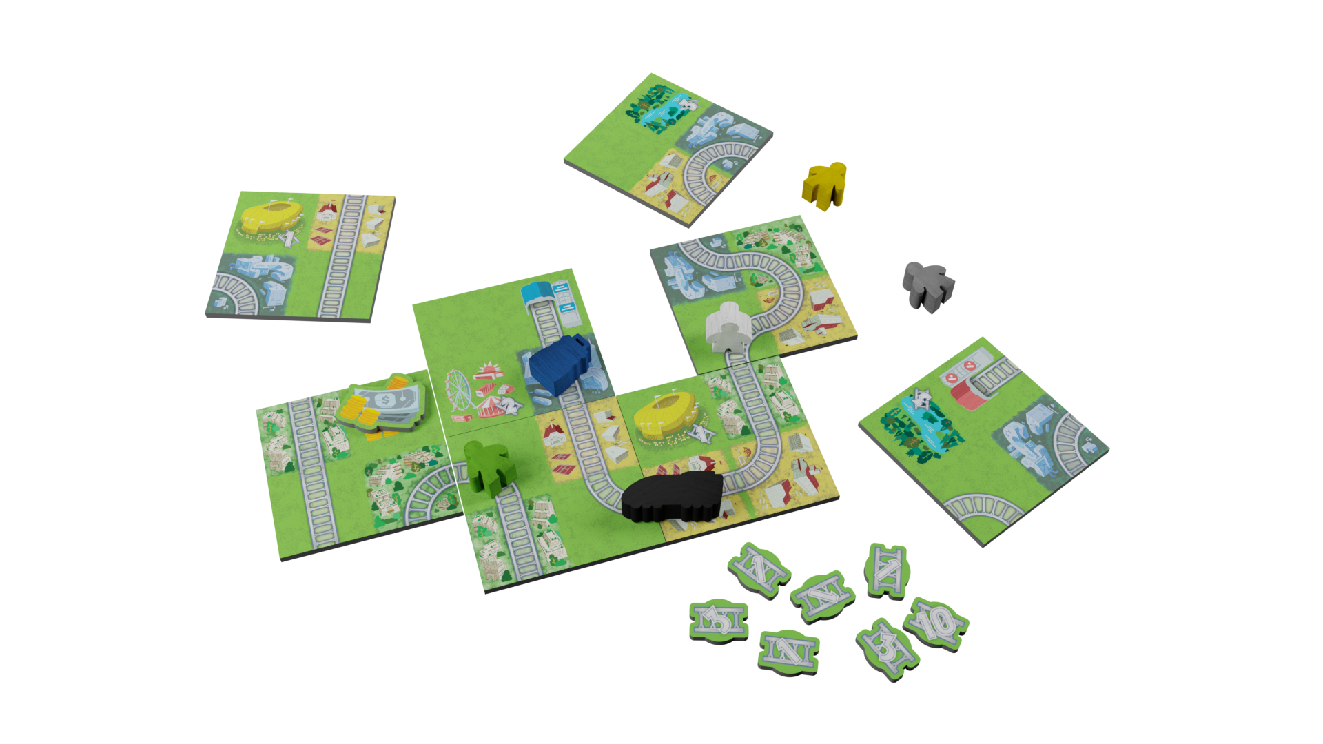 Board&Dice Traintopia Obrázek