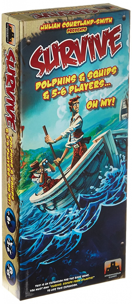 Levně Stronghold Games Survive: Escape From Atlantis - Dolphins & Squids & 5-6 Players...Oh My!