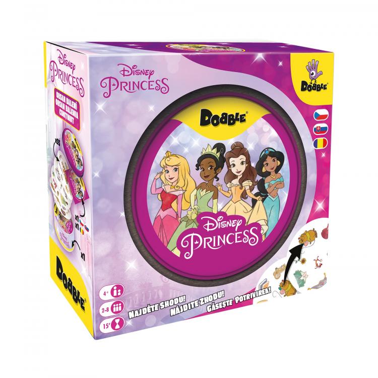 Asmodee Dobble Disney Princess EN (princezny)