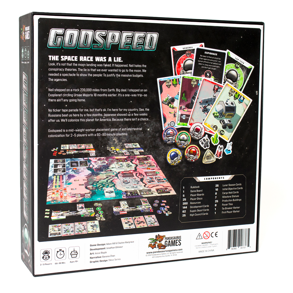 Pandasaurus Games Godspeed Obrázek