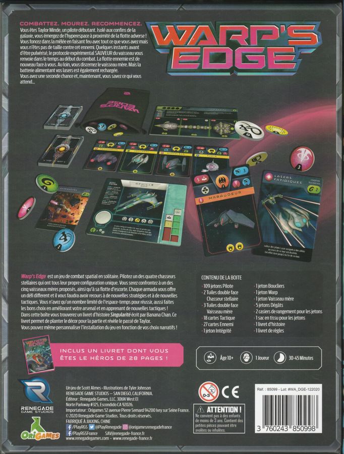 Renegade Games Warp's Edge Obrázek